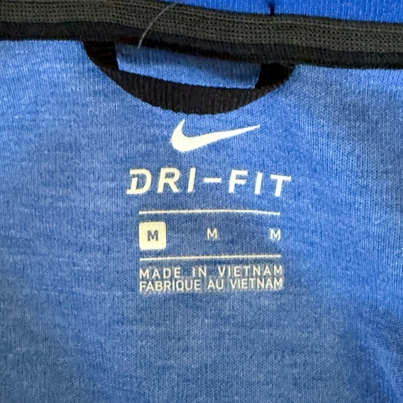 NIKE Evansville WI Blue Devils Hooded Athletic Jacket Size M - Picture 5 of 10